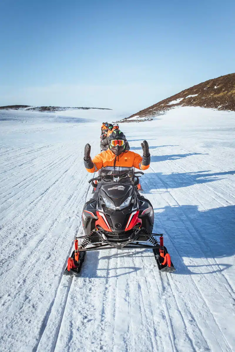 snowmobile tours south Iceland 5